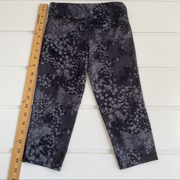 C9 By Champion Girls Capri Crop Printed Leggings Pants Size M 7/8 - Picture 7 of 10